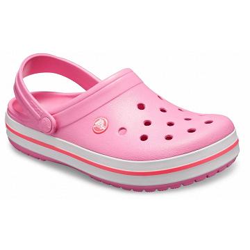 Crocs Crocband™ Men's Clogs Pink | Australia 0729QMAZ